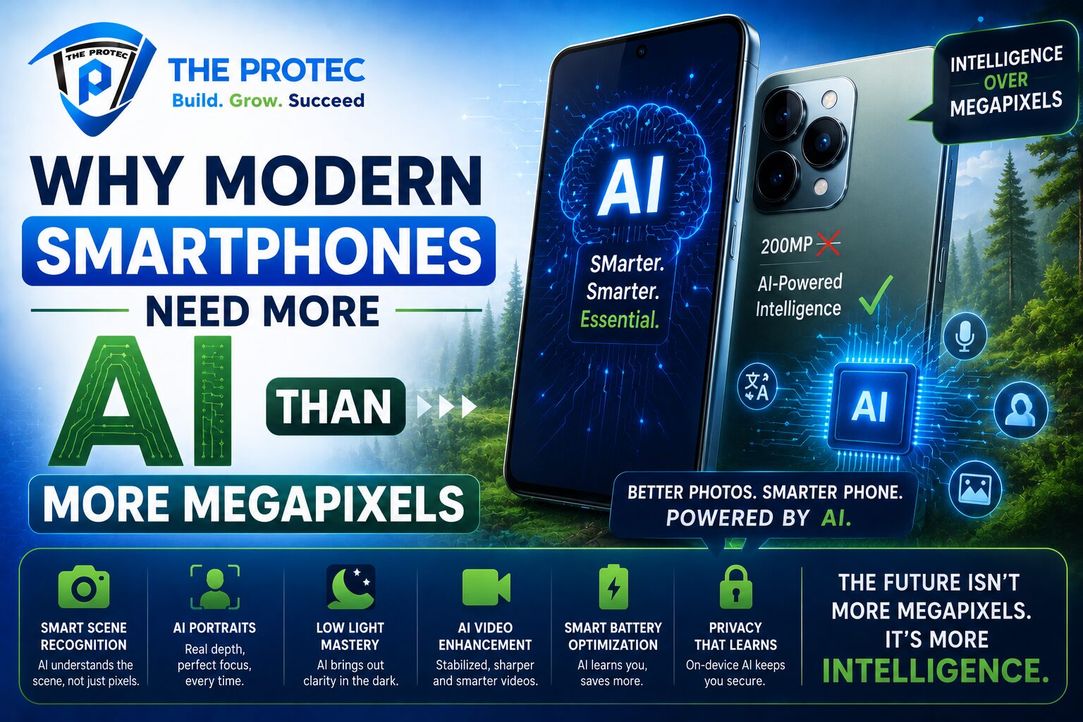 Why Modern Smartphones Need More AI Than More Megapixels