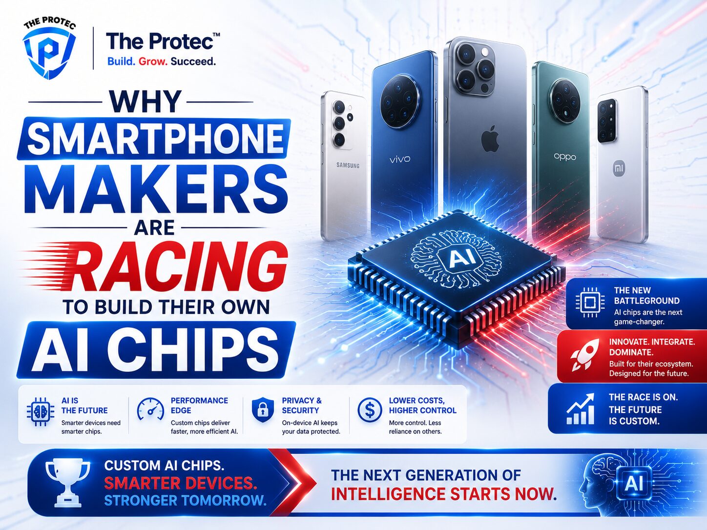 Why Smartphone Makers Are Racing to Build Their Own AI Chips