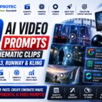 20 AI Video Prompts for Cinematic Clips with Veo 3, Runway & Kling