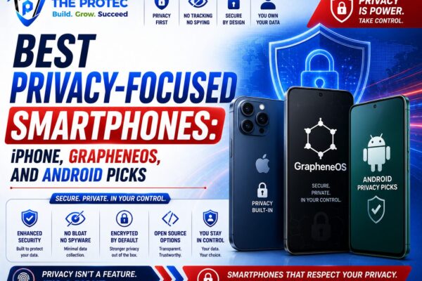 Best Privacy-Focused Smartphones: iPhone, GrapheneOS, and Android Picks