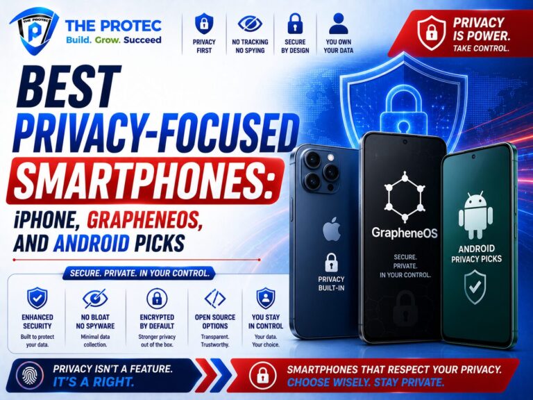 Best Privacy-Focused Smartphones: iPhone, GrapheneOS, and Android Picks