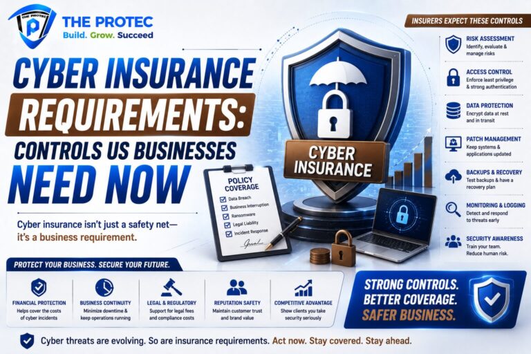 Cyber Insurance Requirements: Controls US Businesses Need Now