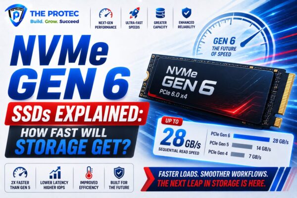NVMe Gen 6 SSDs Explained: How Fast Will Storage Get?