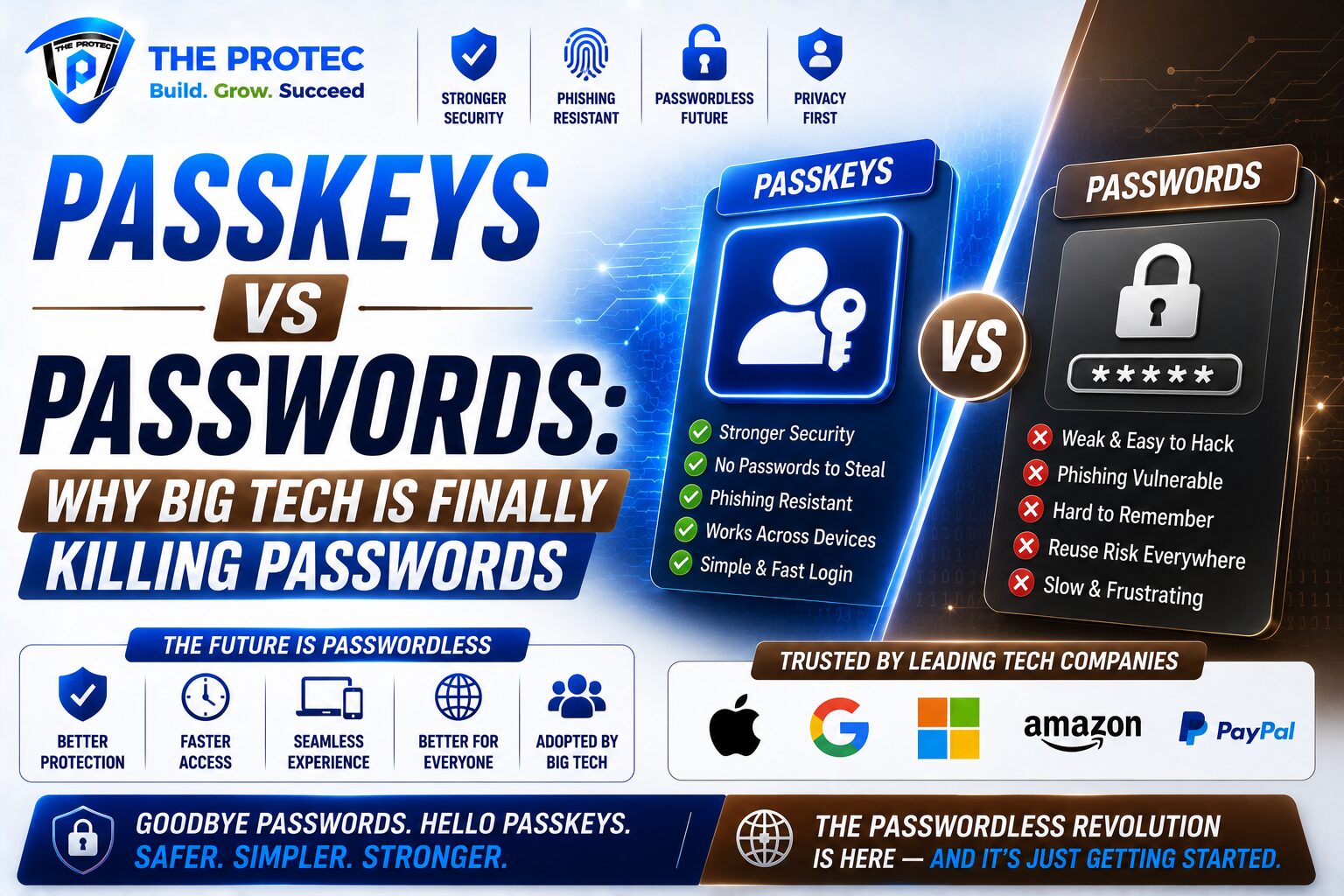 Passkeys vs Passwords: Why Big Tech Is Finally Killing Passwords