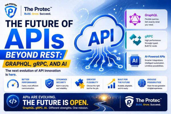 The Future of APIs Beyond REST: GraphQL, gRPC, and AI