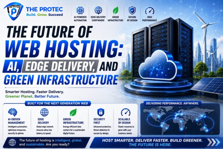 The Future of Web Hosting: AI, Edge Delivery, and Green Infrastructure