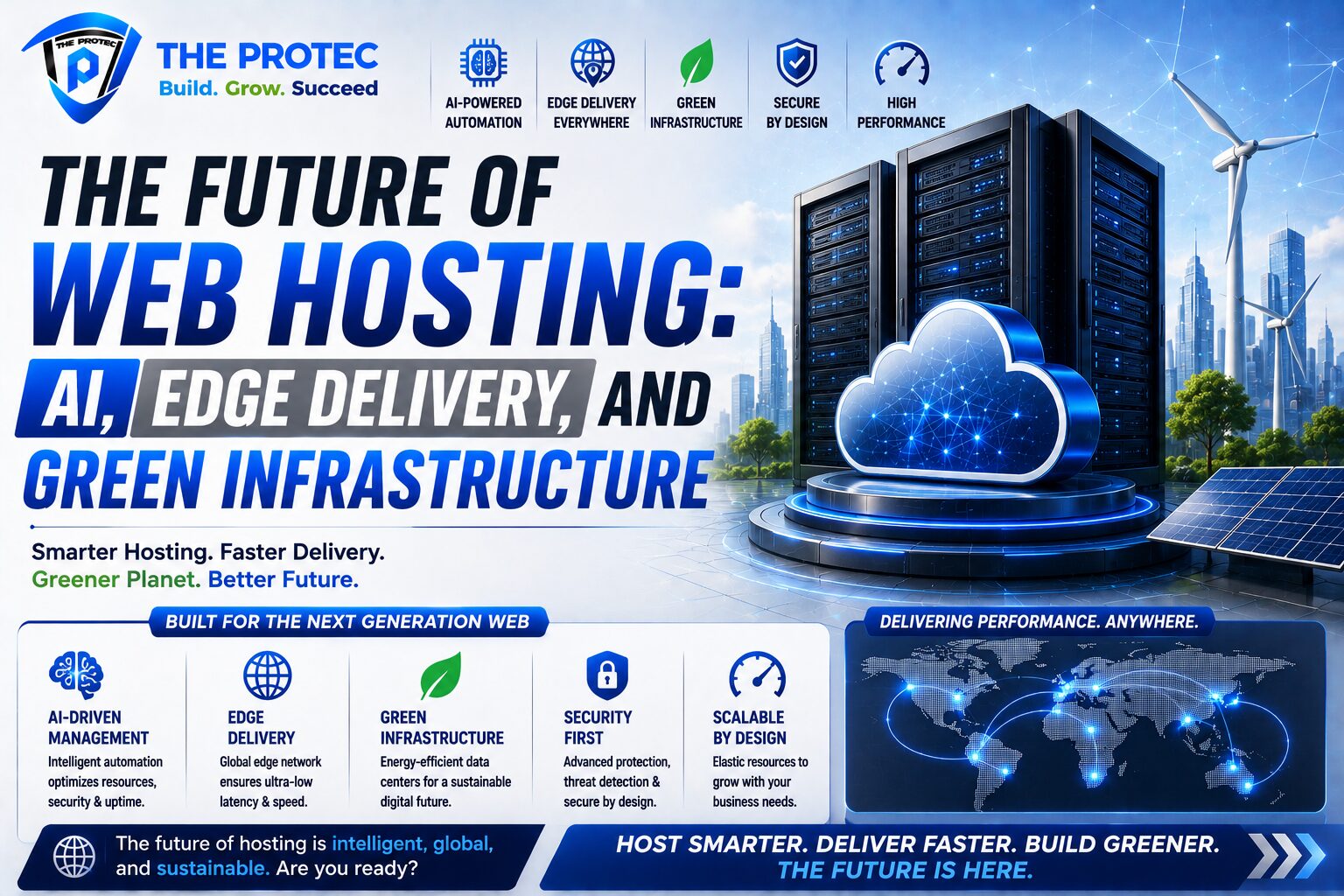 The Future of Web Hosting: AI, Edge Delivery, and Green Infrastructure
