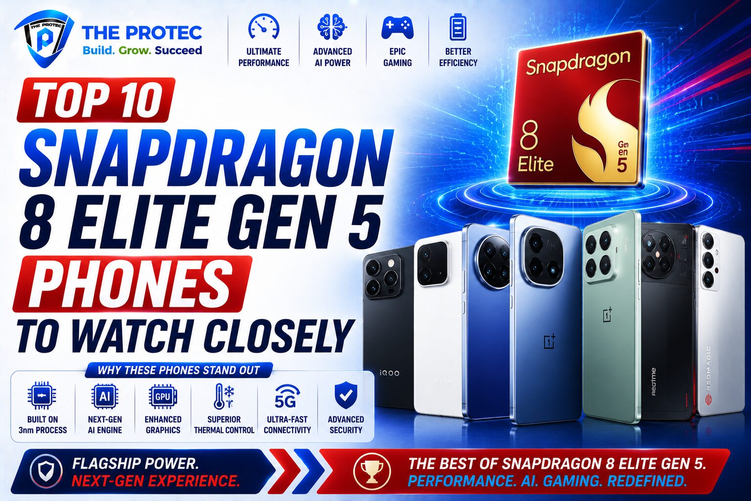 Top 10 Snapdragon 8 Elite Gen 5 Phones to Watch Closely