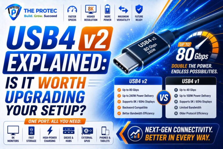 USB4 v2 Explained: Is It Worth Upgrading Your Setup?
