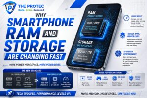 Why Smartphone RAM and Storage Are Changing Fast