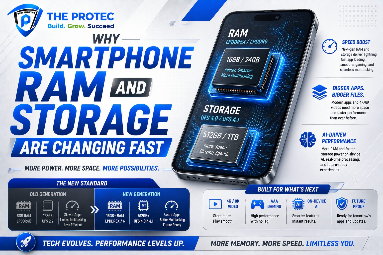 Why Smartphone RAM and Storage Are Changing Fast