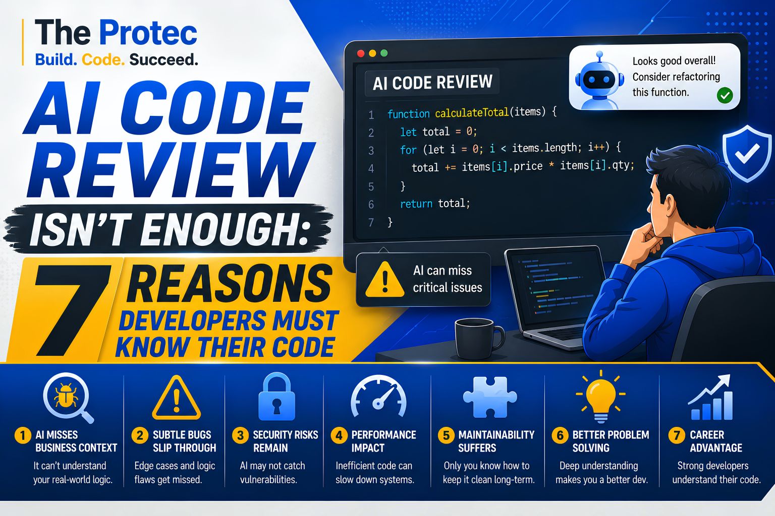 AI Code Review Isn't Enough: 7 Reasons Developers Must Know Their Code
