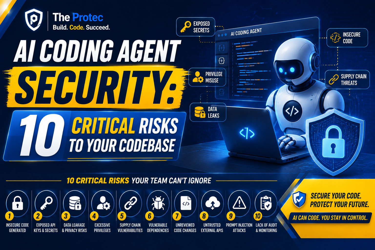 AI Coding Agent Security: 10 Critical Risks to Your Codebase