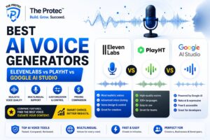 Best AI Voice Generators: ElevenLabs vs PlayHT vs Google AI Studio