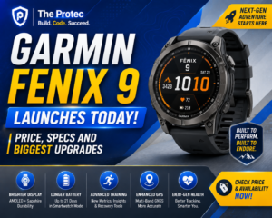 Garmin Fenix 9 Launches Today: Price, Specs and Biggest Upgrades