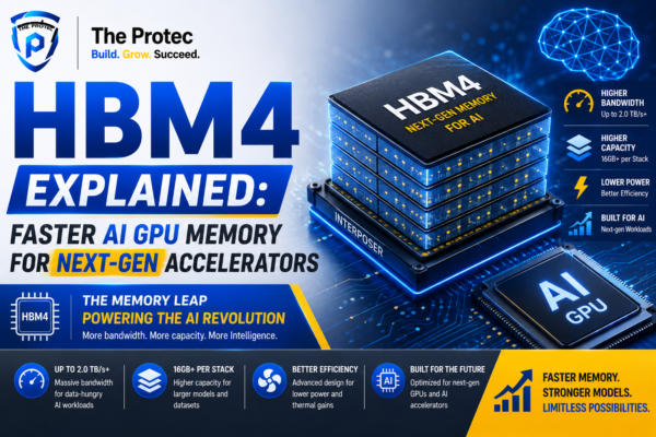 HBM4 Explained: Faster AI GPU Memory for Next-Gen Accelerators