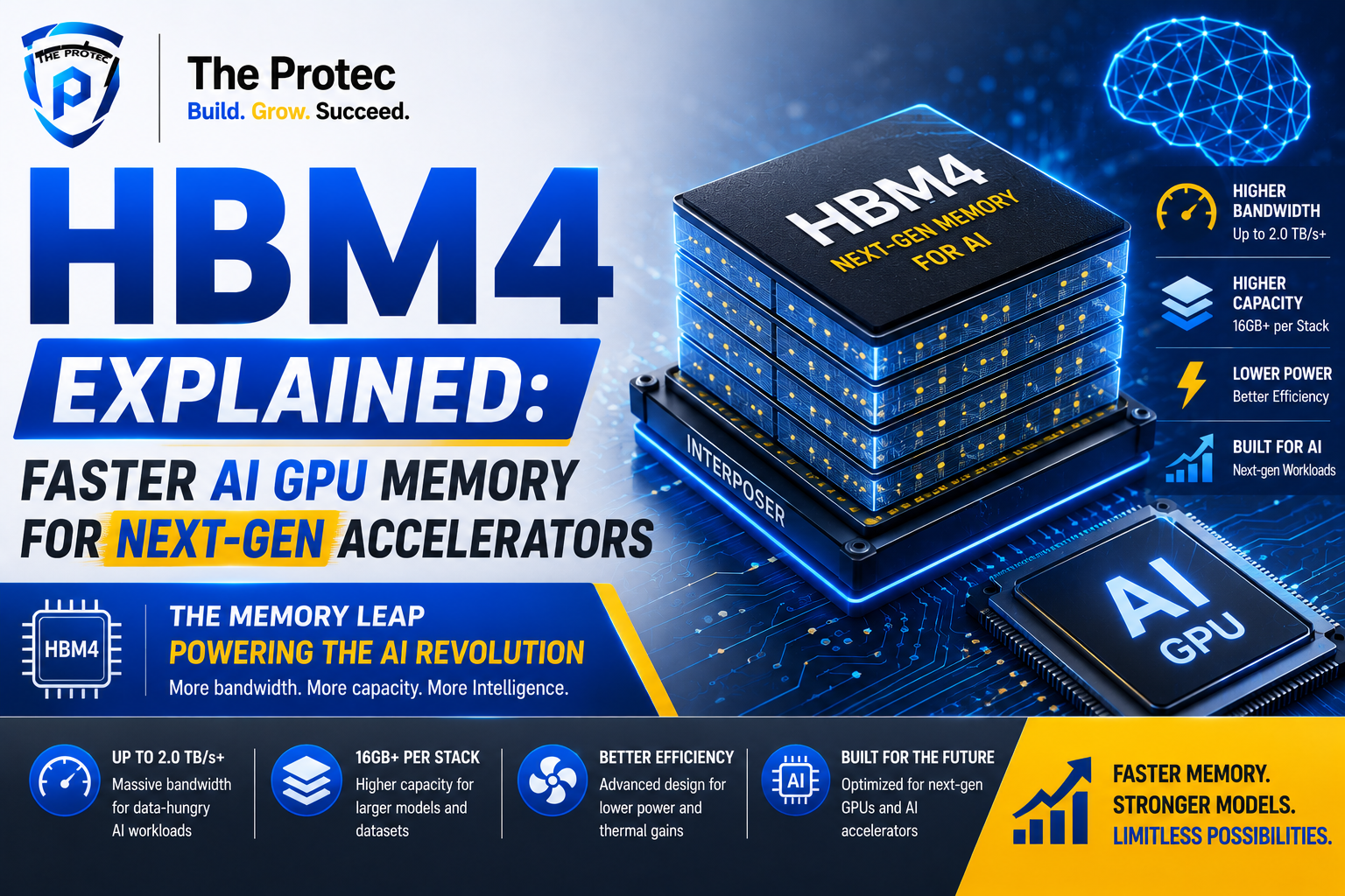 HBM4 Explained: Faster AI GPU Memory for Next-Gen Accelerators
