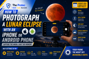 How to Photograph a Lunar Eclipse With an iPhone or Android Phone