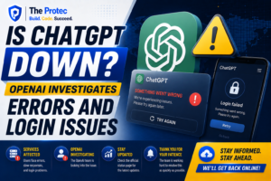 Is ChatGPT Down? OpenAI Investigates Errors and Login Issues