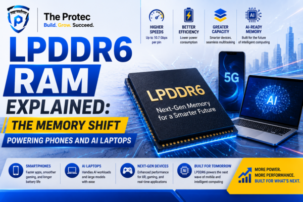 LPDDR6 RAM Explained: The Memory Shift Powering Phones and AI Laptops