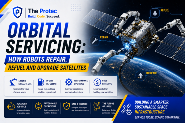 Orbital Servicing: How Robots Repair, Refuel and Upgrade Satellites