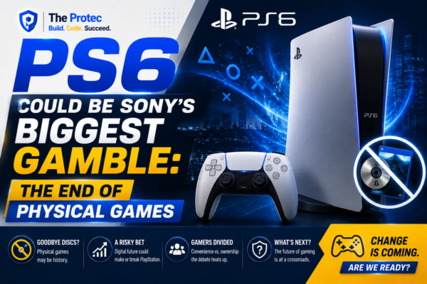 PS6 Could Be Sony’s Biggest Gamble: The End of Physical Games