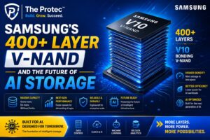 Samsung’s 400+ Layer V-NAND and the Future of AI Storage