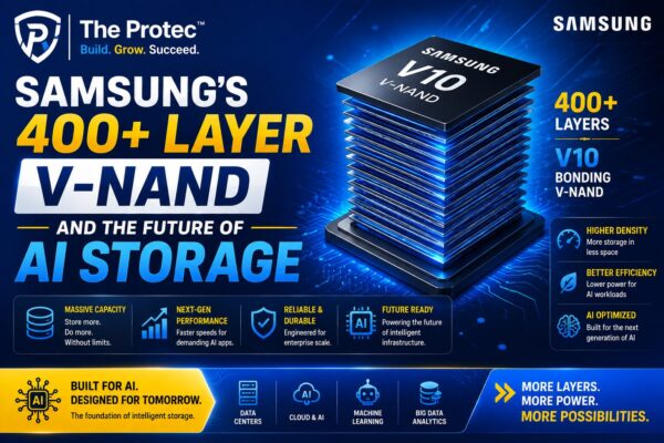 Samsung’s 400+ Layer V-NAND and the Future of AI Storage