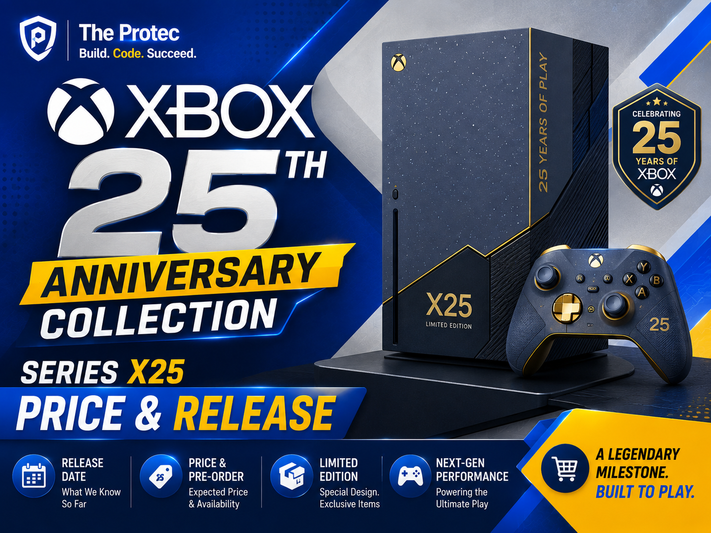 Xbox 25th Anniversary Collection: Series X25 Price & Release