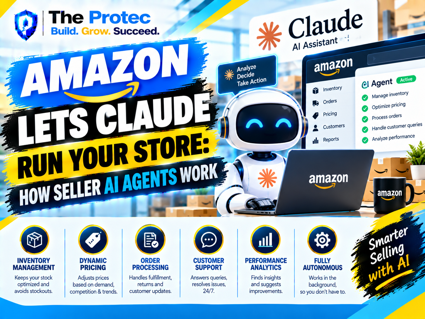 Amazon Lets Claude Run Your Store: How Seller AI Agents Work