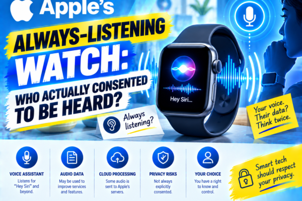 Apple's Always-Listening Watch: Who Actually Consented to Be Heard?