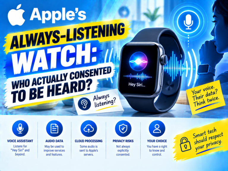 Apple’s Always-Listening Watch: Who Actually Consented to Be Heard?