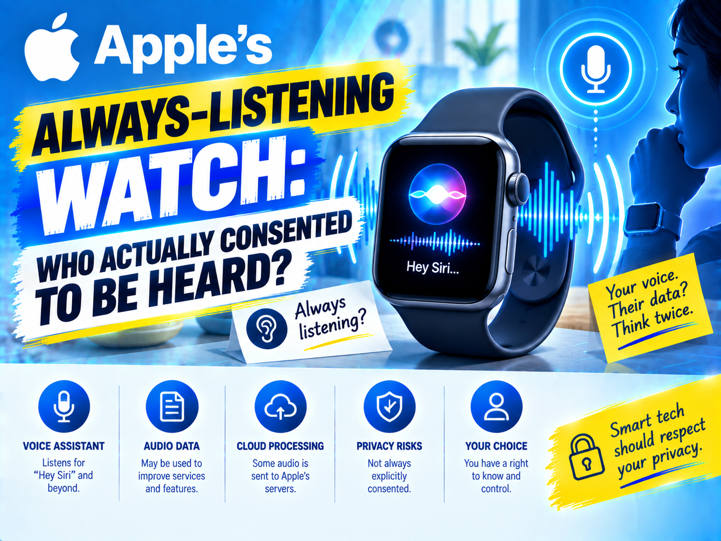 Apple's Always-Listening Watch: Who Actually Consented to Be Heard?