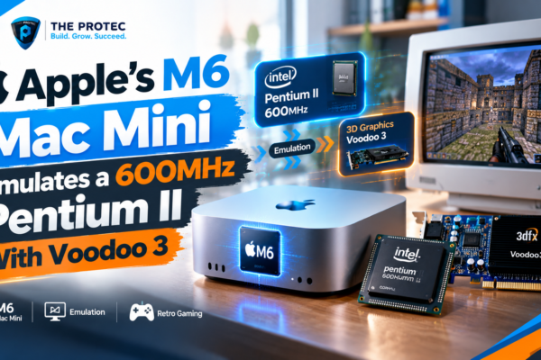 Apple's M6 Mac Mini Emulates a 600MHz Pentium II With Voodoo 3