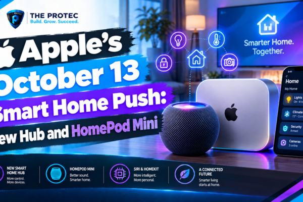 Apple's October 13 Smart Home Push: New Hub and HomePod Mini
