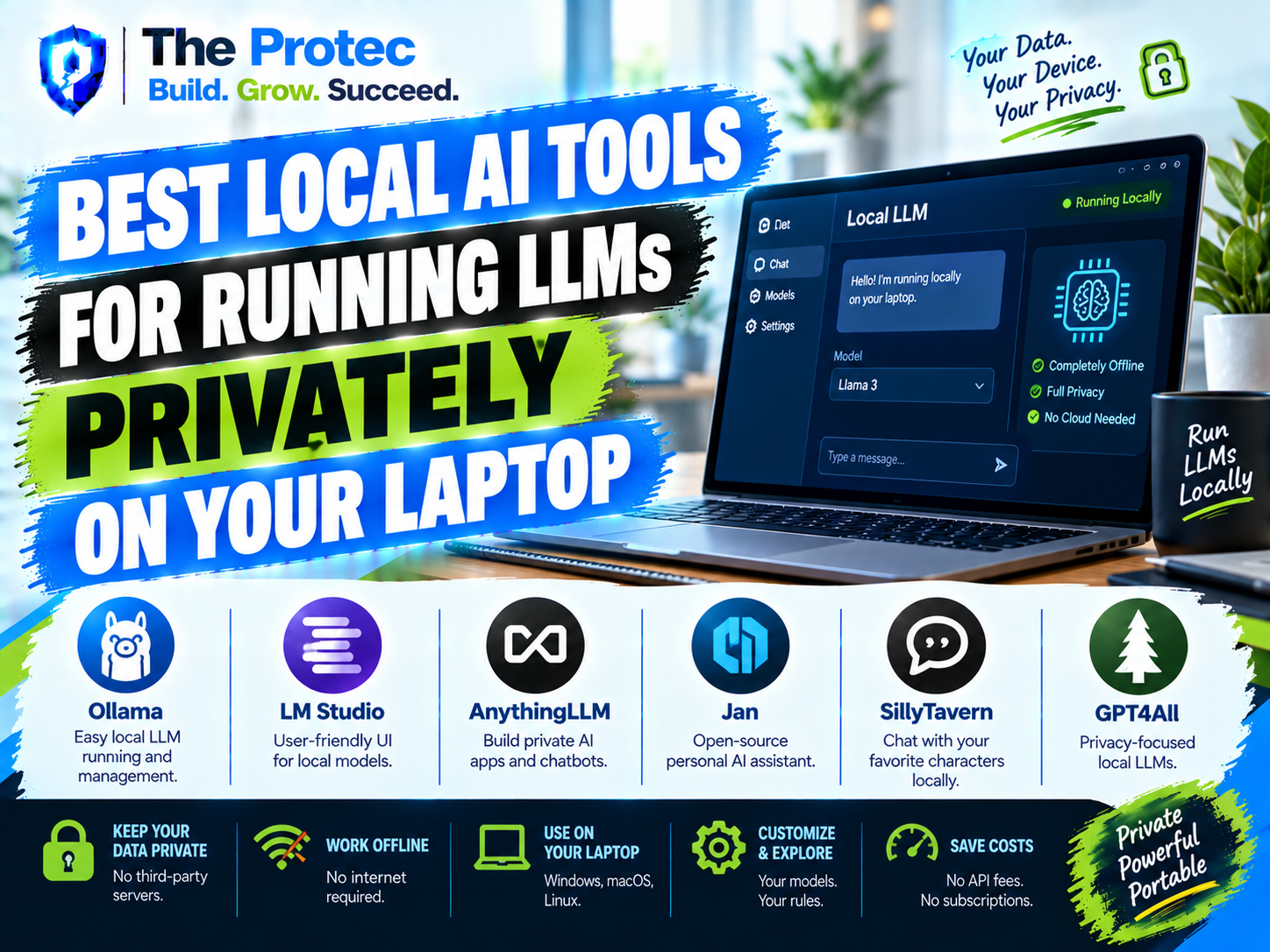 Best Local AI Tools for Running LLMs Privately on Your Laptop