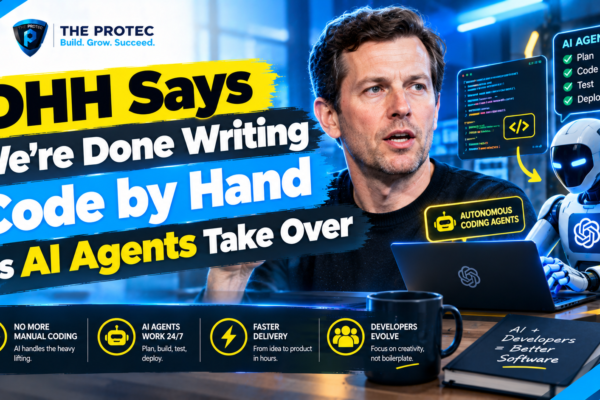 DHH Says We're Done Writing Code by Hand as AI Agents Take Over