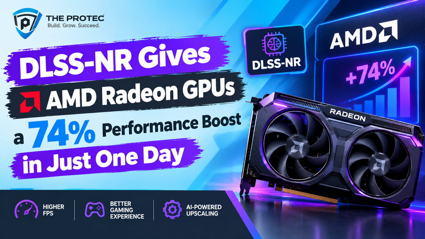 DLSS-NR Gives AMD Radeon GPUs a 74% Performance Boost in Just One Day