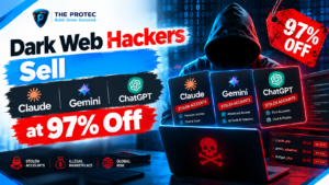 Dark Web Hackers Sell Claude, Gemini and ChatGPT at 97% Off