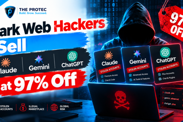 Dark Web Hackers Sell Claude, Gemini and ChatGPT at 97% Off