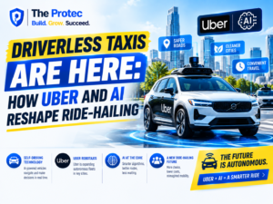 Driverless Taxis Are Here: How Uber and AI Reshape Ride-Hailing