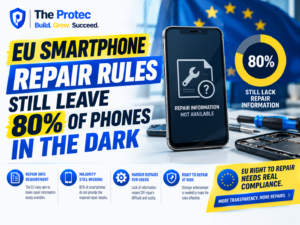EU Smartphone Repair Rules Still Leave 80% of Phones in the Dark