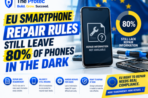 EU Smartphone Repair Rules Still Leave 80% of Phones in the Dark