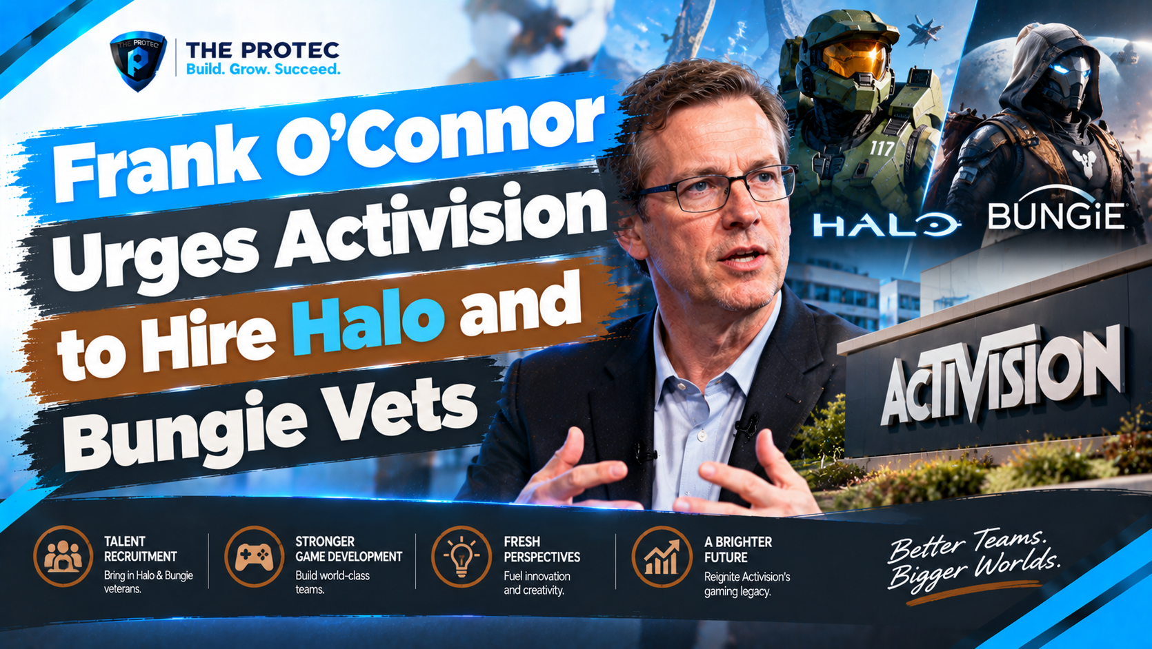 Frank O'Connor Urges Activision to Hire Halo and Bungie Vets