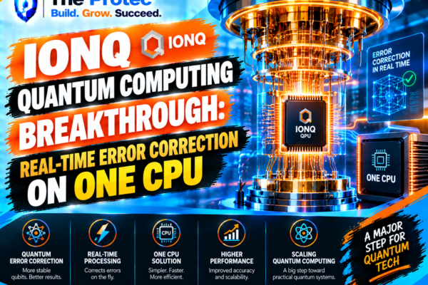 IonQ Quantum Computing Breakthrough: Real-Time Error Correction on One CPU