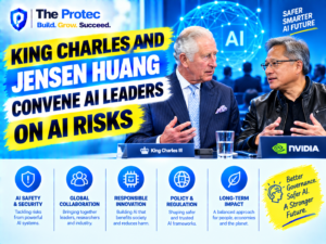 King Charles and Jensen Huang Convene AI Leaders on AI Risks