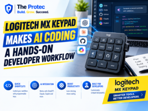 Logitech MX Keypad Makes AI Coding a Hands-On Developer Workflow