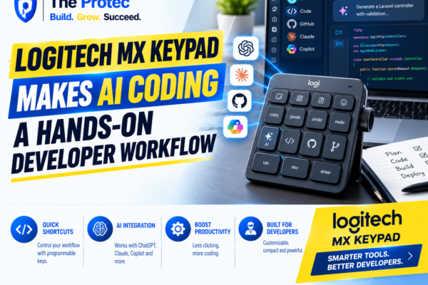 Logitech MX Keypad Makes AI Coding a Hands-On Developer Workflow