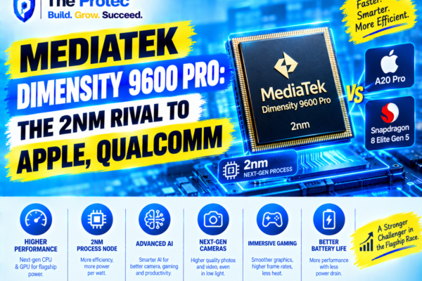 MediaTek Dimensity 9600 Pro: The 2nm Rival to Apple, Qualcomm