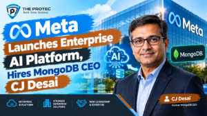 Meta Launches Enterprise AI Platform, Hires MongoDB CEO CJ Desai